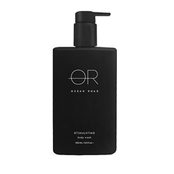 OCEAN ROAD - BLACK Stimulating body wash